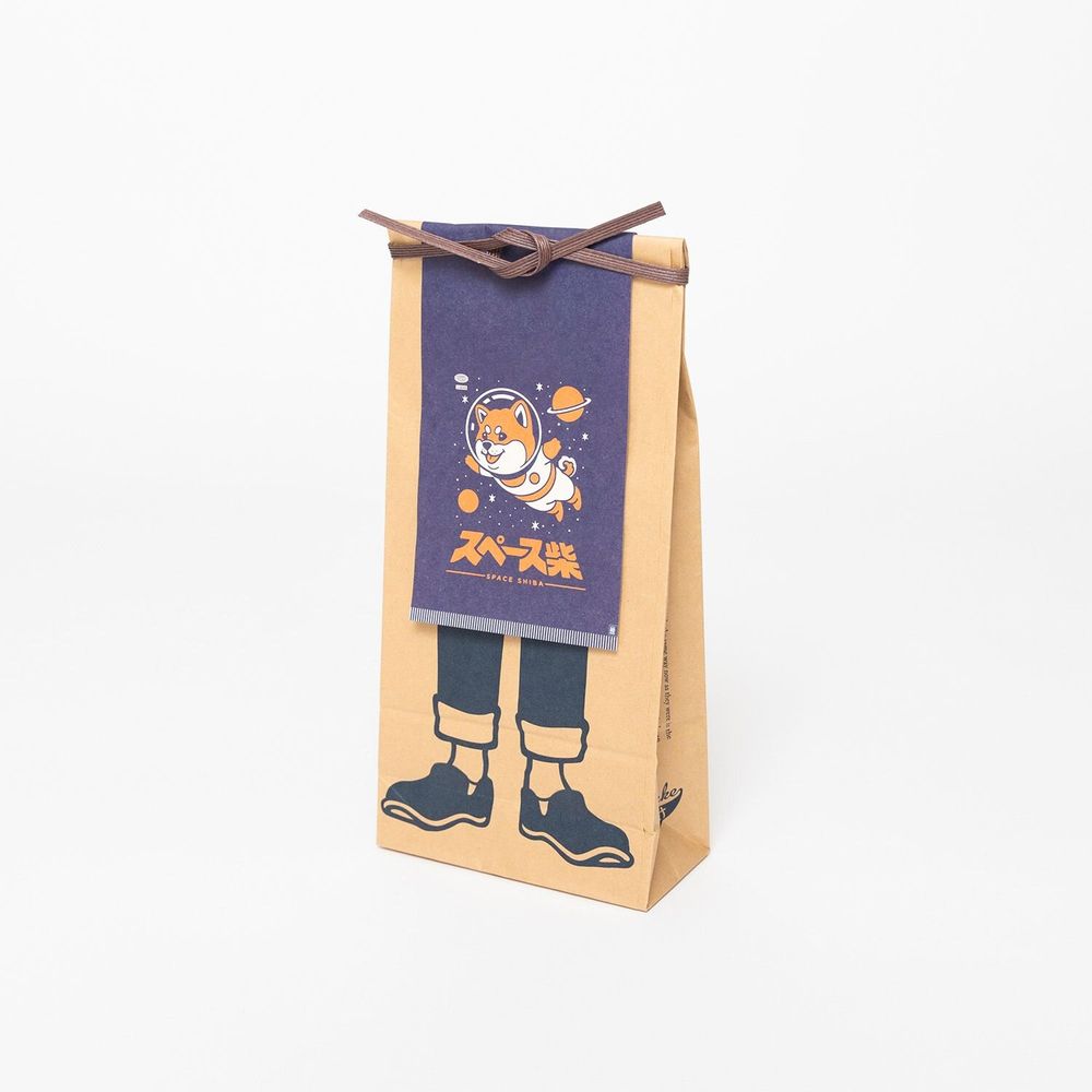 Linge de table textile - Collaboration artistique【The Space Shiba】de Yaaah ! Studio - MAEKAKE BY ANYTHING CO.,LTD.