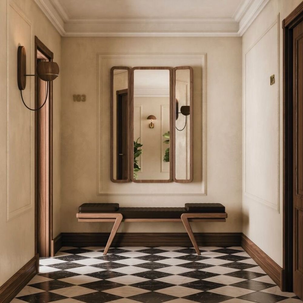 Mirrors - Tom Folding Mirror - WOOD TAILORS CLUB