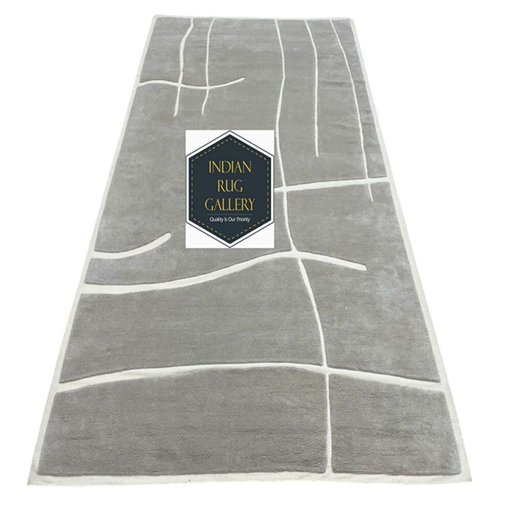 Indoor floor coverings - HLN 101,Handknotted Persian Knots High Quality Rug New Zealand Wool - INDIAN RUG GALLERY