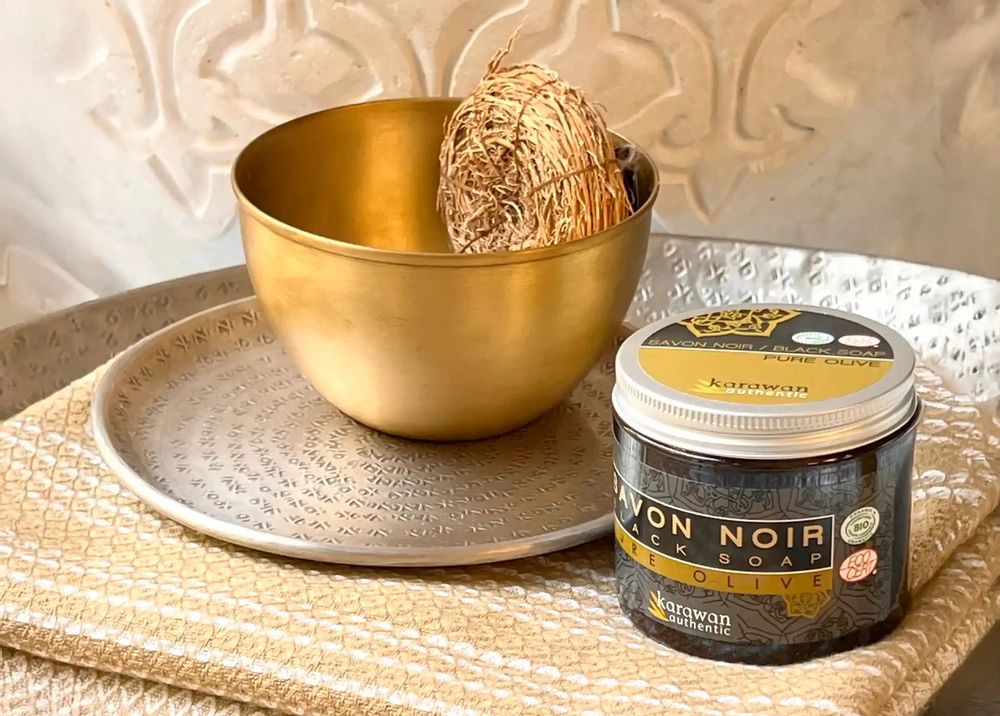 Decorative objects - MOON” GOLDEN SMOOTH BRASS BOWL - KARAWAN AUTHENTIC