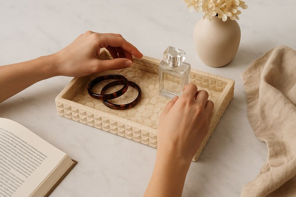 Hotel bedrooms - Luxe tray - 3 GRACE BOUGIE