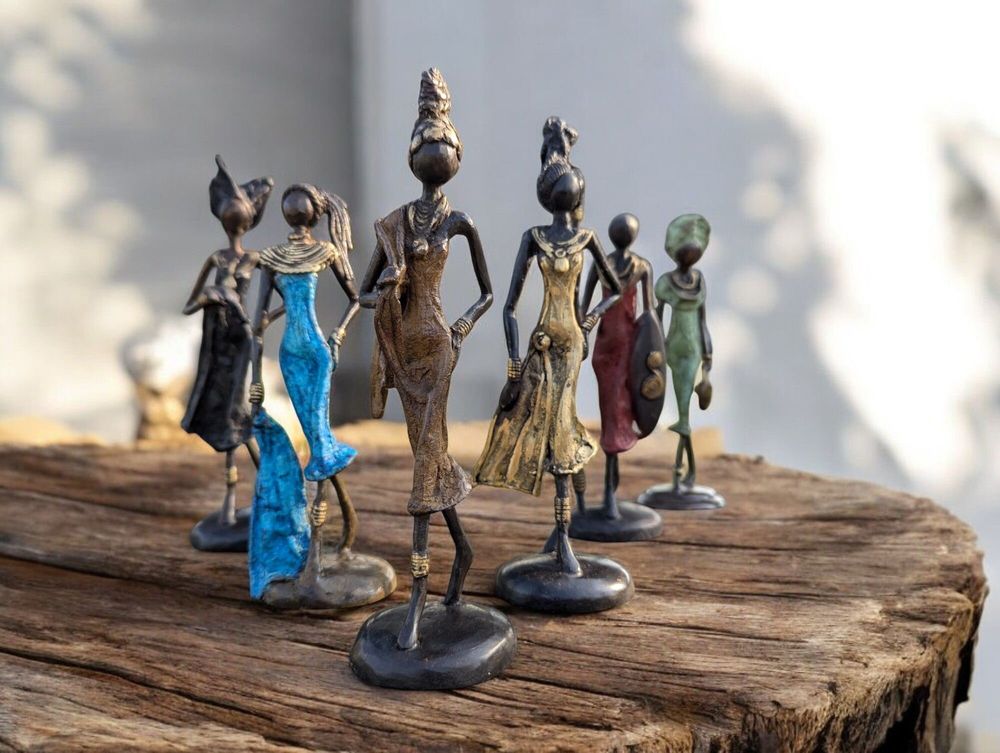 Cadeaux - Bronzes à la cire perdue - 20 cm - LAFI BALA - BRONZES D'AFRIQUE