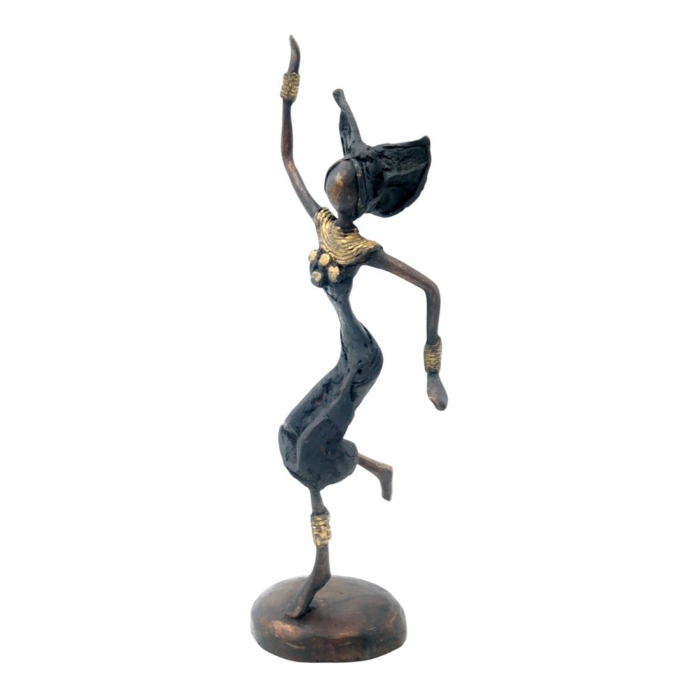 Cadeaux - Bronzes à la cire perdue - 20 cm - LAFI BALA - BRONZES D'AFRIQUE