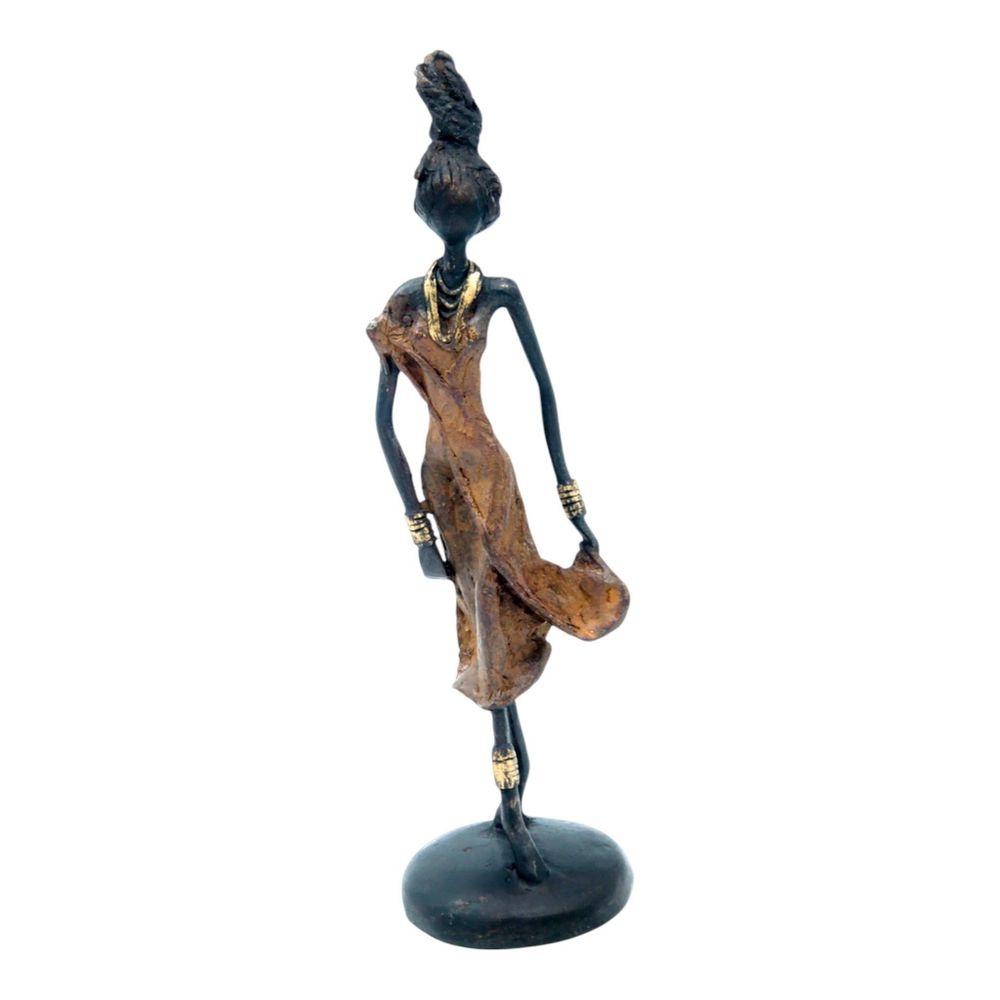 Cadeaux - Bronzes à la cire perdue - 20 cm - LAFI BALA - BRONZES D'AFRIQUE