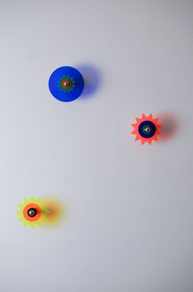 Autres décorations murales - Patère coloré en plastique recyclé - RAYON VERT STUDIO