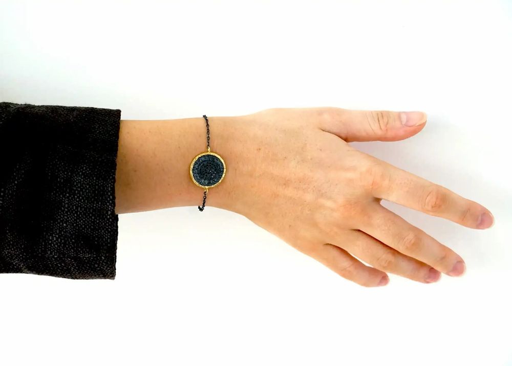 Bracelets - BRACELET "NUIT DES TEMPS" - COLLECTION ARKEOS - KARAWAN AUTHENTIC