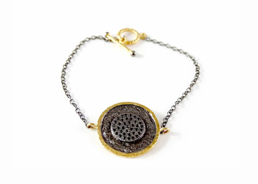 Bracelets - BRACELET "NUIT DES TEMPS" - COLLECTION ARKEOS - KARAWAN AUTHENTIC