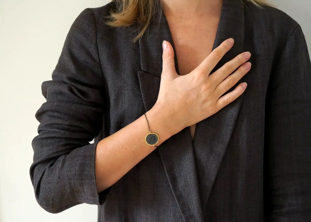Bracelets - BRACELET "NUIT DES TEMPS" - COLLECTION ARKEOS - KARAWAN AUTHENTIC