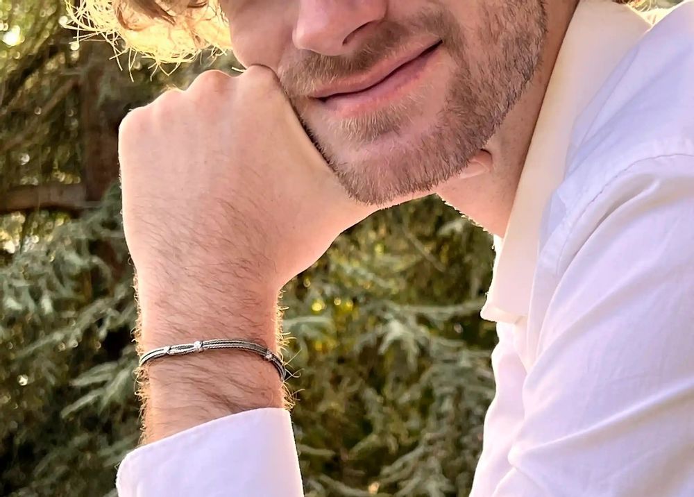 Bracelets - BRACELET TRESSE - ARGENT - FAIT MAIN - HOMME&FEMME Proposé en 2 tailles 18cm et 20cm. - KARAWAN AUTHENTIC