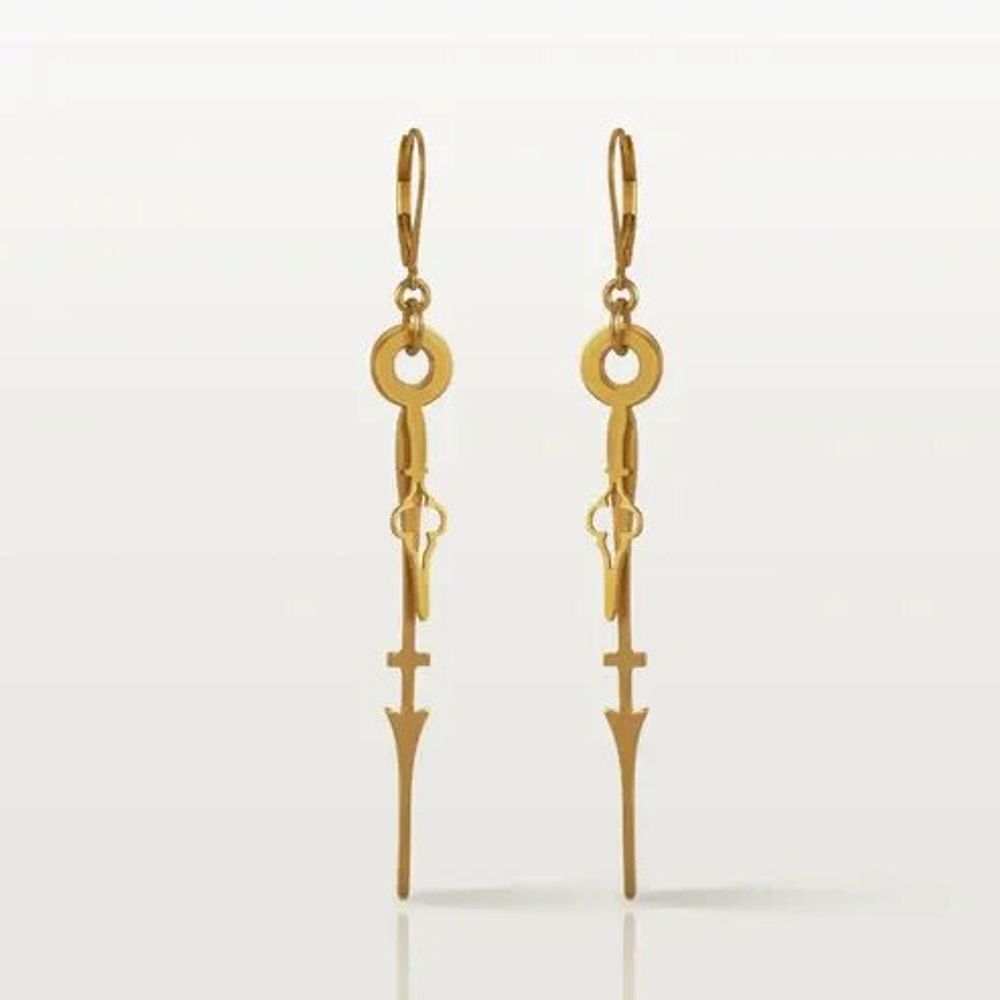 Bijoux - Boucles d'oreilles "La plus-que-parfaite" - MARIE LOUISE ORLACH