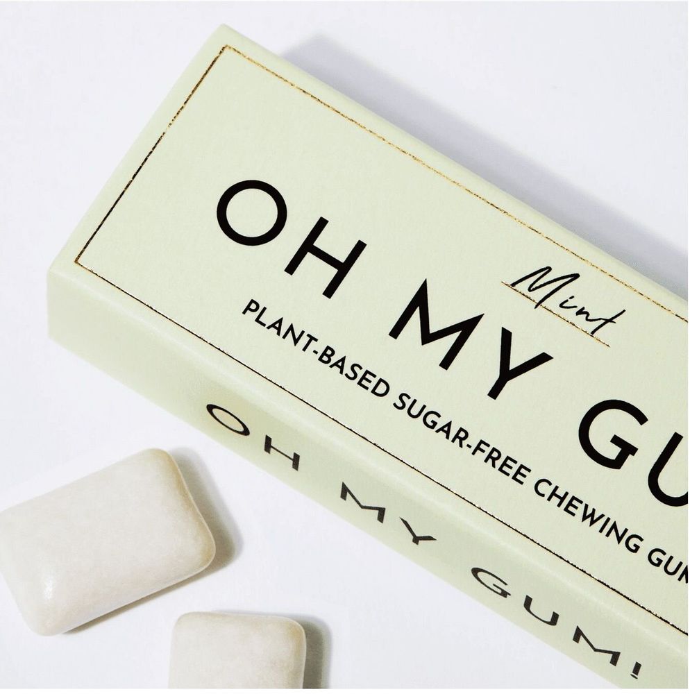 Confiserie - OH MY GUM ! Chewing-gum à la menthe - 12 paquets - OH MY GUM !