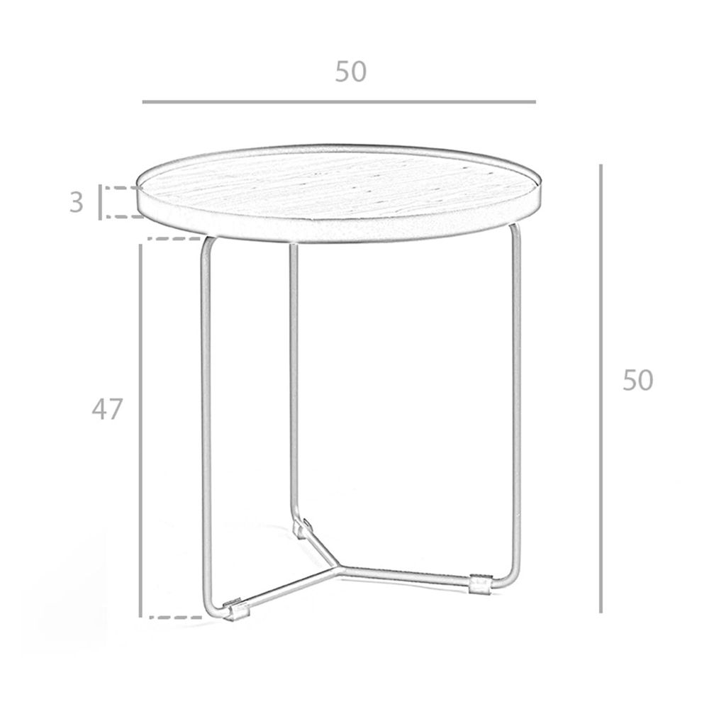 Coffee tables - Walnut round corner table - ANGEL CERDÁ