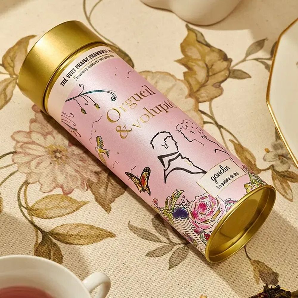 Cadeaux - Flacon Orgueil & Volupté - Thé vert fraise framboise BIO - GAUCLIN