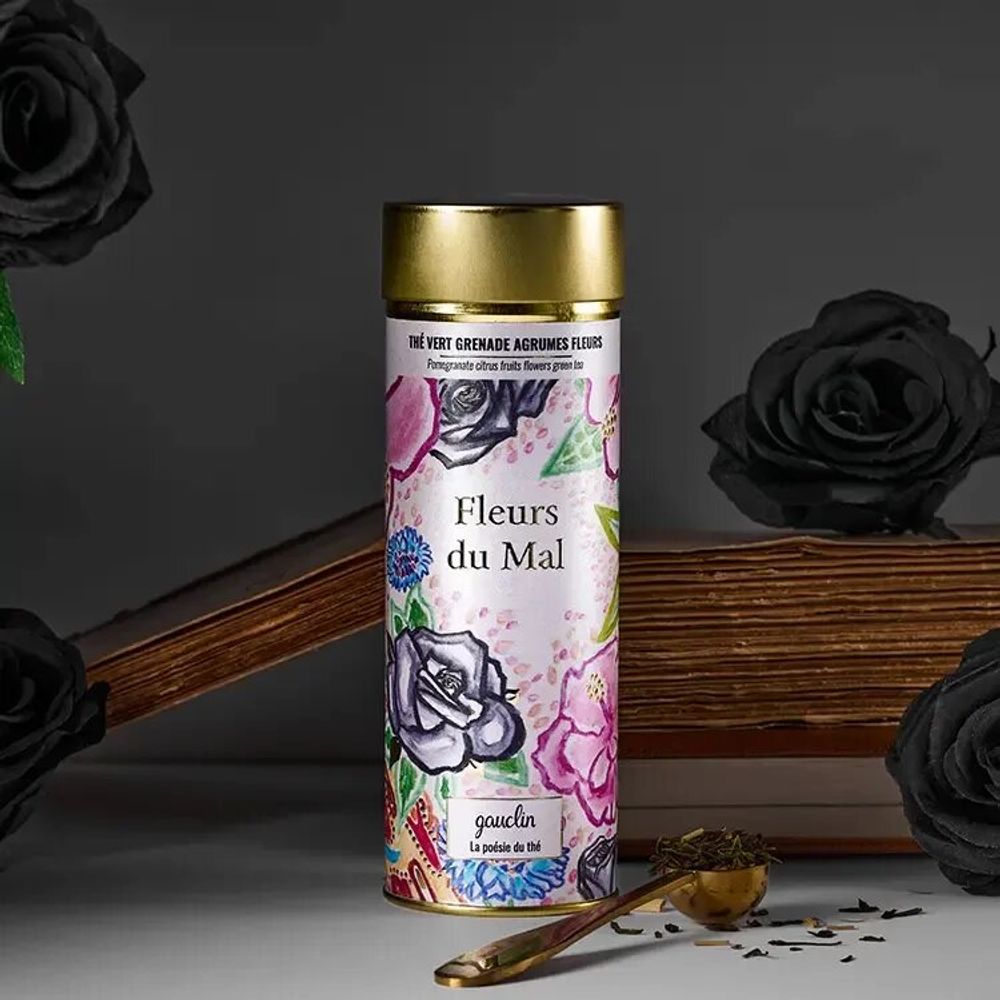 Cadeaux - Flacon Fleur du Mal - Thé vert grenade agrumes fleurs - GAUCLIN