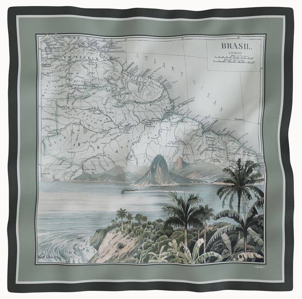 Foulards et écharpes - Foulard en Soft Twill - MAOULI