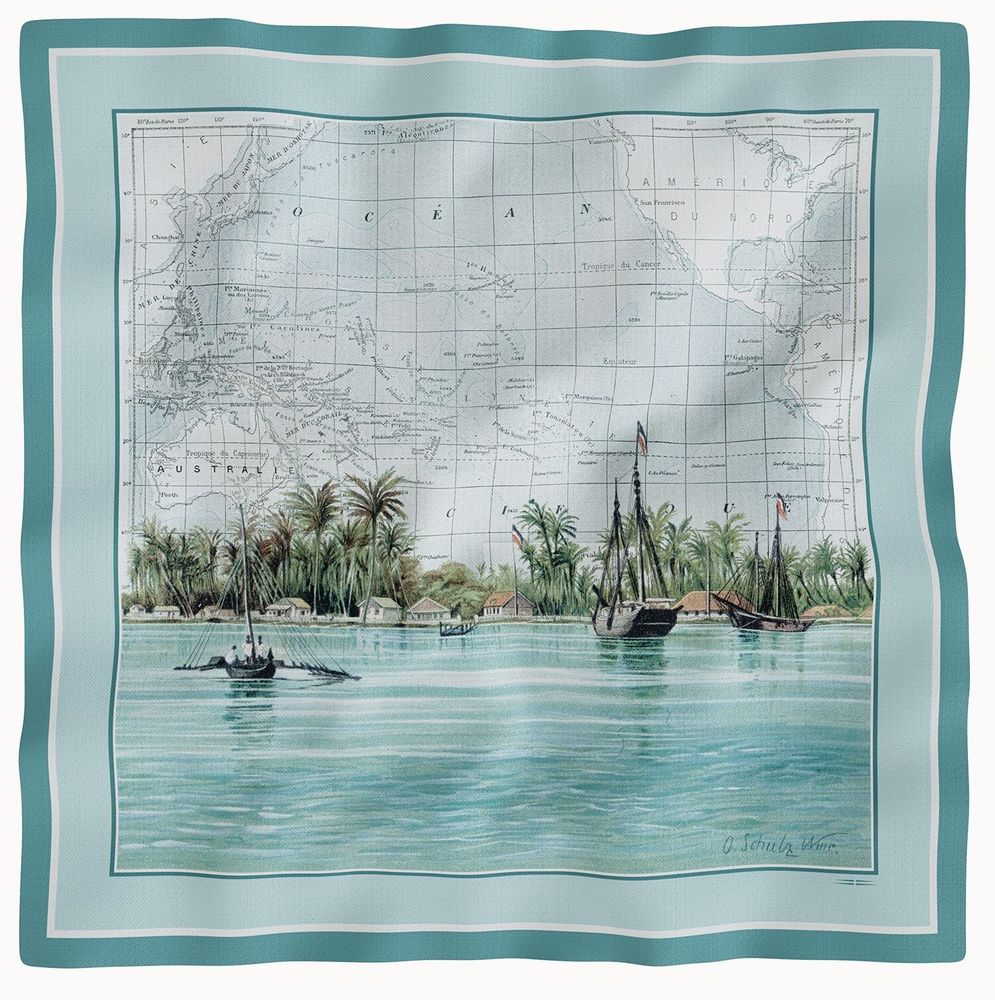 Foulards et écharpes - Foulard en Soft Twill - MAOULI