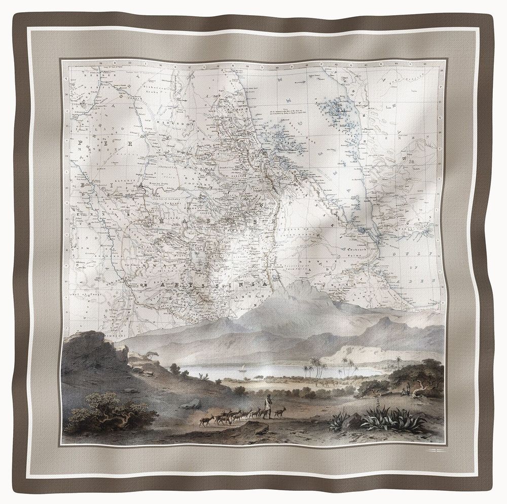 Foulards et écharpes - Foulard en Soft Twill - MAOULI