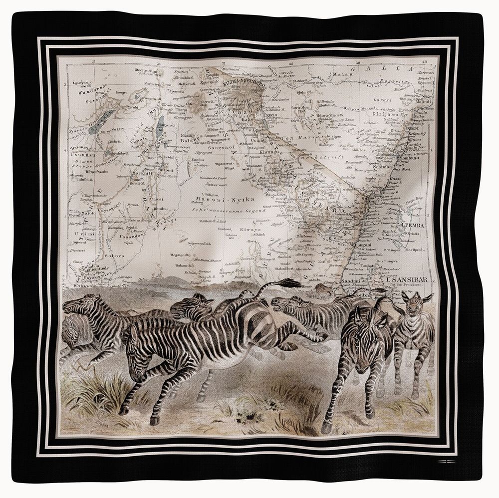 Scarves - Scarves in soft twill - MAOULI