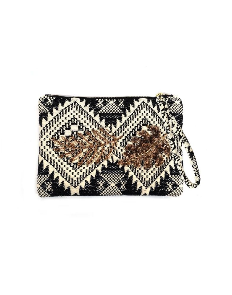 Bags and totes - Gold Leaf Pouch - NAMJOSH