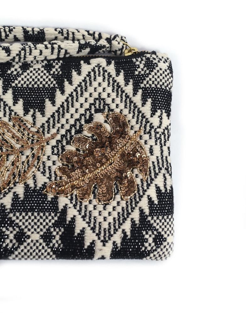 Bags and totes - Gold Leaf Pouch - NAMJOSH