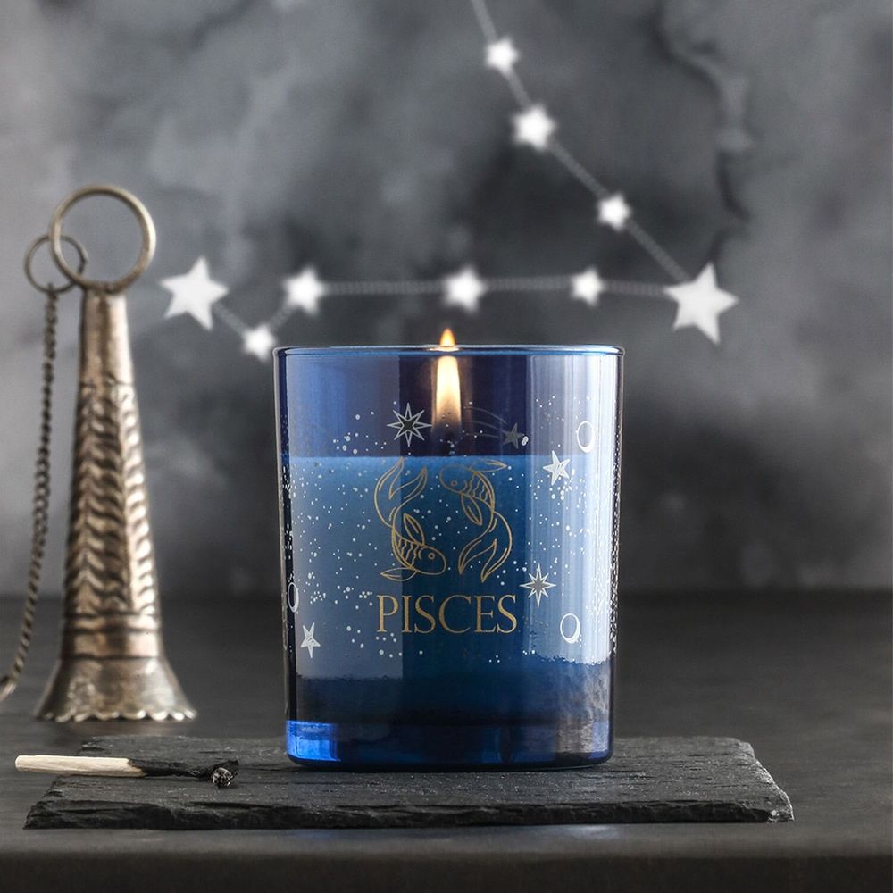 Candles - Magic of Sky Pisces-Ocean Scented Candle 150 gr. - RUBY