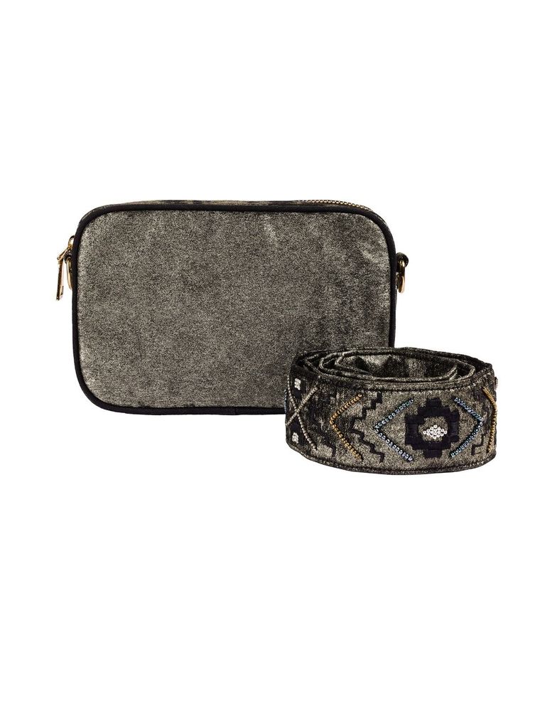 Sacs et cabas - Sac tissé aztèque métallisé - NAMJOSH