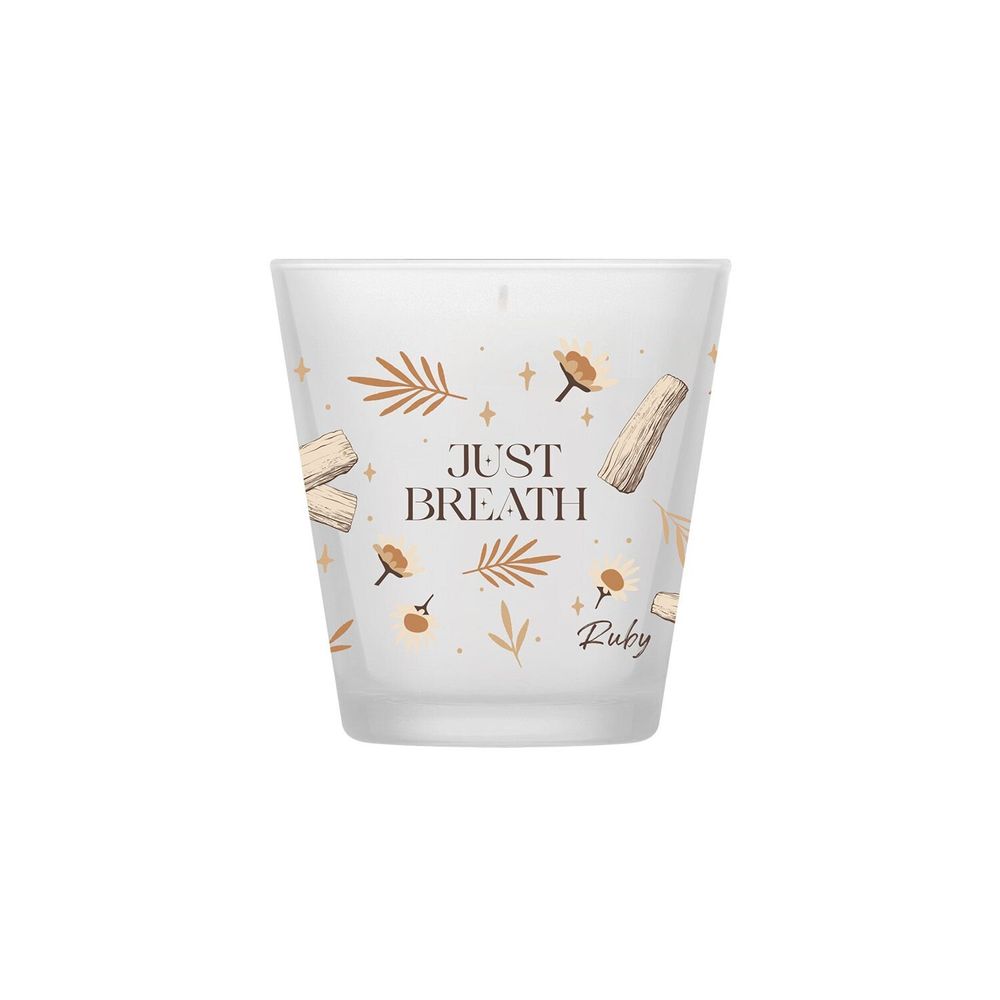 Candles - Energy of Nature Brown - Sandalwood Scented Candle 130 g. - RUBY