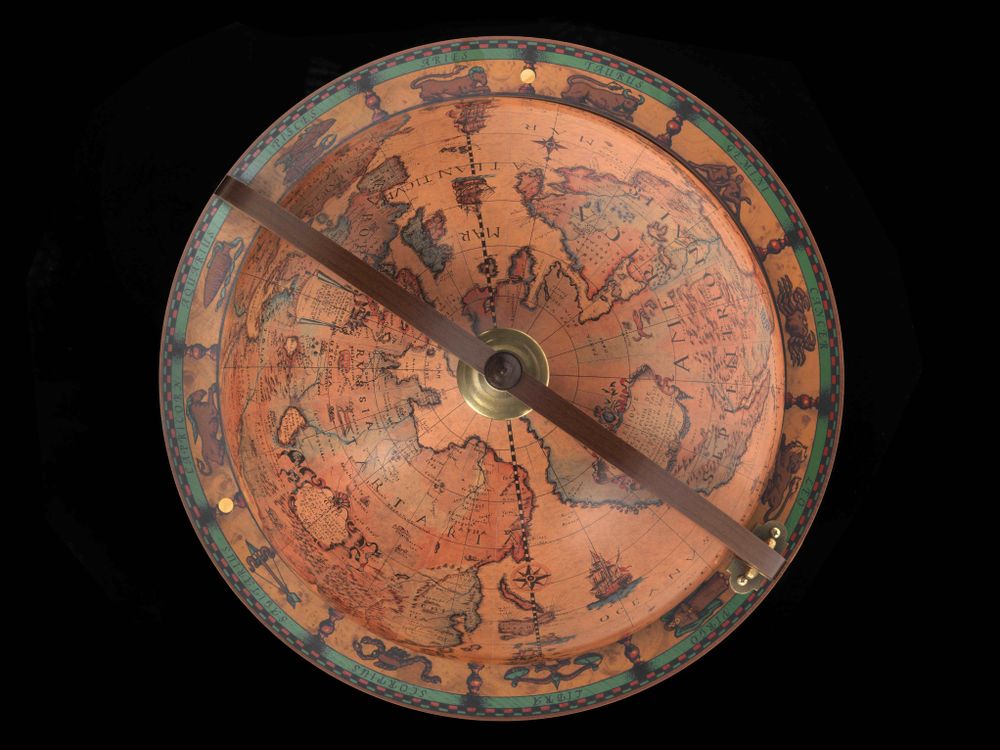 Chariots pour restaurants - Zoffoli Bar Globe Giunone d.40cm - ZOFFOLI MAPPAMONDI