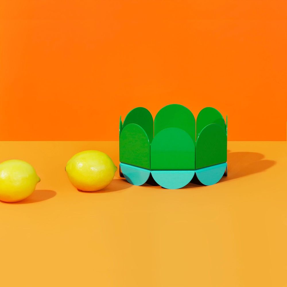 Plats et saladiers - Bol Vague S – Panier à fruits design et sculptural - ISUWA