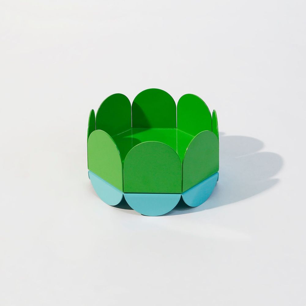 Plats et saladiers - Bol Vague S – Panier à fruits design et sculptural - ISUWA