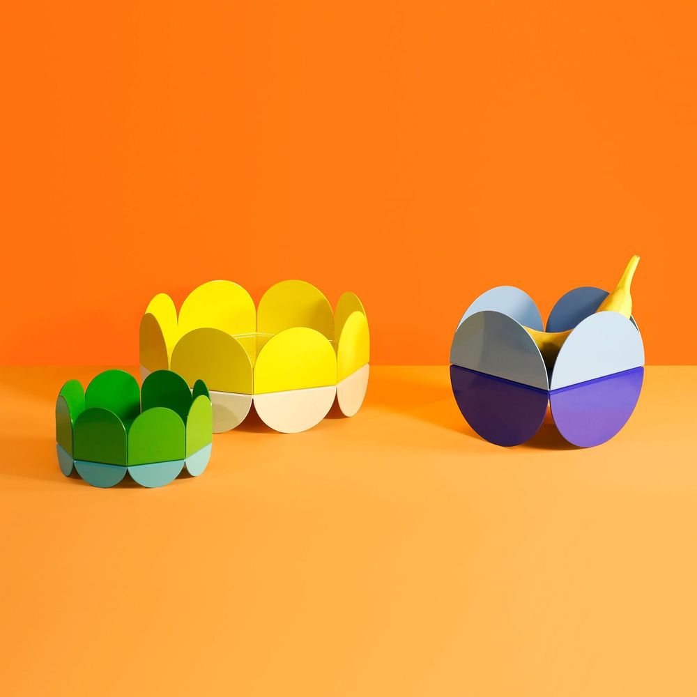 Plats et saladiers - Bol Vague S – Panier à fruits design et sculptural - ISUWA