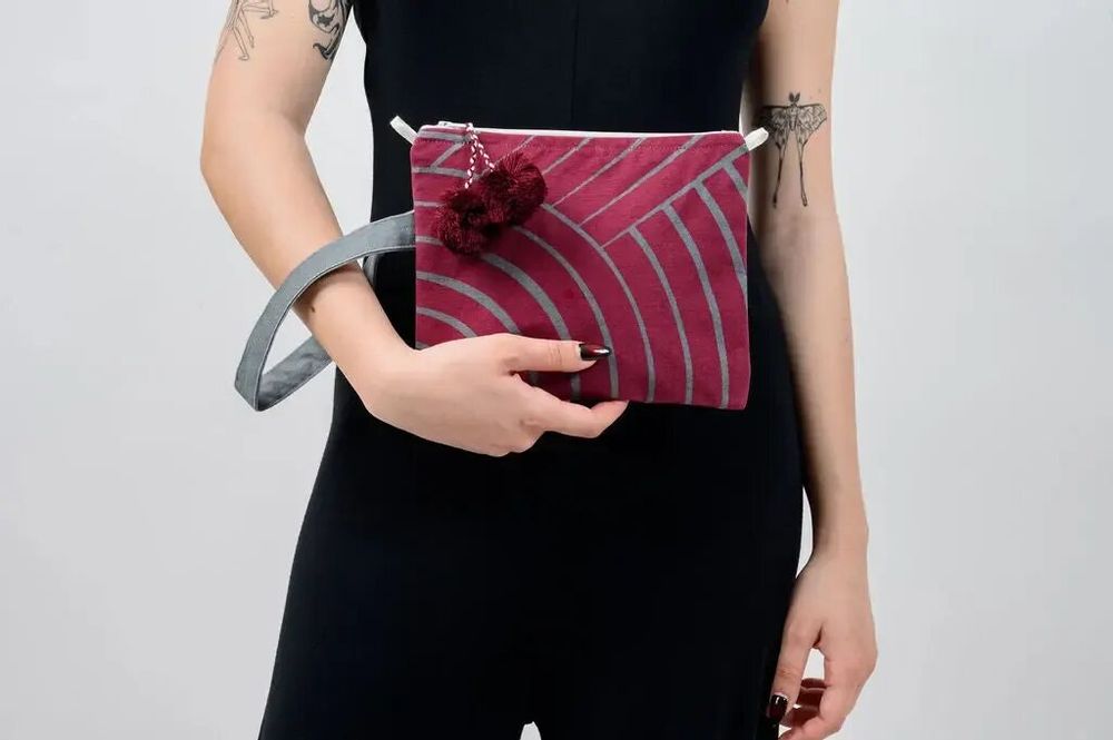 Bags and totes - Color Fugue Pouch Bag - KORES ACCESSORIES