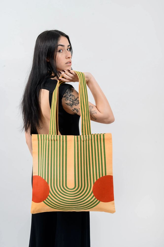 Bags and totes - Circlescape Tote Bag - KORES ACCESSORIES
