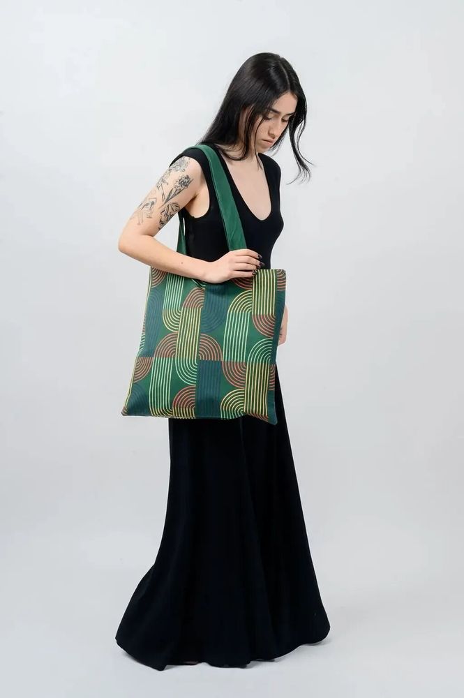 Bags and totes - Etheral motion B Tote Bag - KORES ACCESSORIES