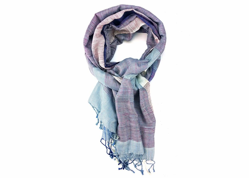 Foulards et écharpes - ETOLE EN SOIE "AZMAR" - KARAWAN AUTHENTIC
