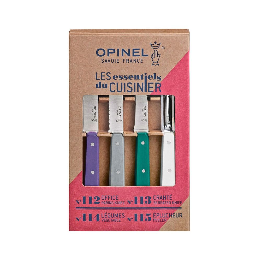 Kitchen utensils - Les Essentiels du Cuisinier small kitchen knives - OPINEL
