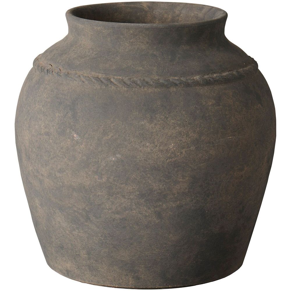 Pots de fleurs - Pot Minerva avec bord tressé - IB LAURSEN