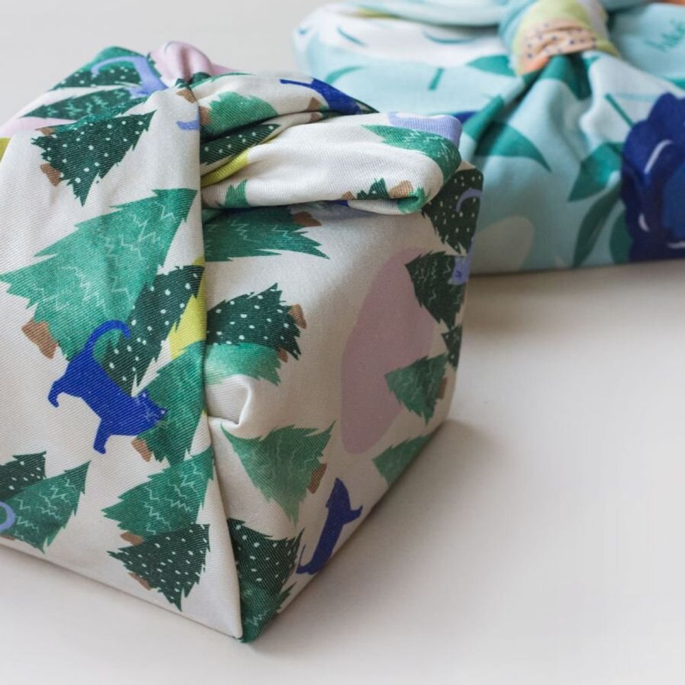 Cadeaux - Emballage cadeau réutilisable (furoshiki) 75 x 75 cm - PAKÉ