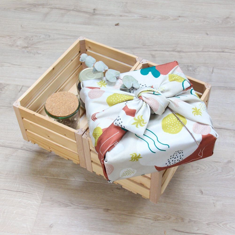 Cadeaux - Emballage cadeau réutilisable (furoshiki) 100 x 100 cm - PAKÉ