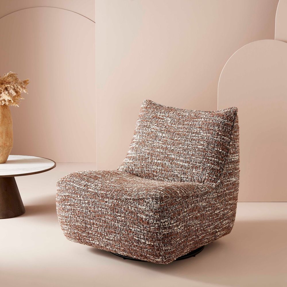 Fauteuils - FAUTEUIL PIVOTANT LUKE - SIGNATURE MOBILIER ET DÉCORATION