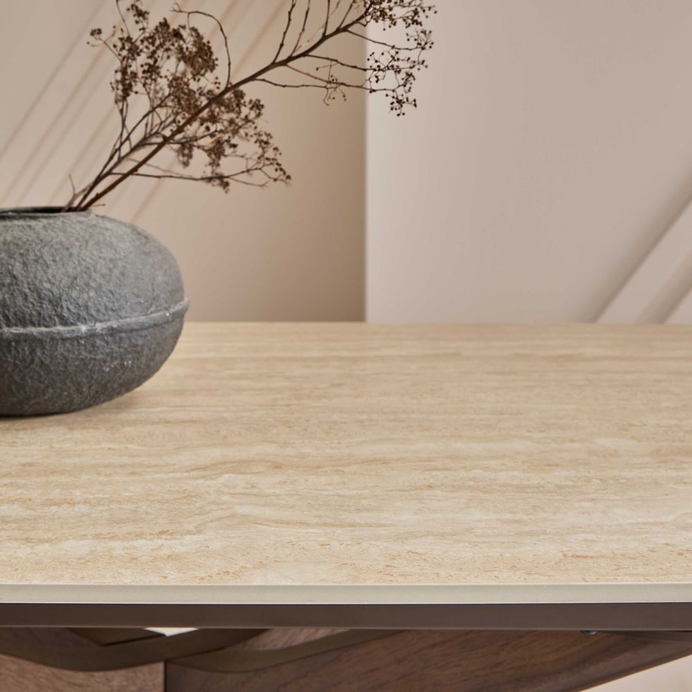 Dining Tables - TIVOLI DINING ROOM TABLE - SIGNATURE MOBILIER ET DÉCORATION