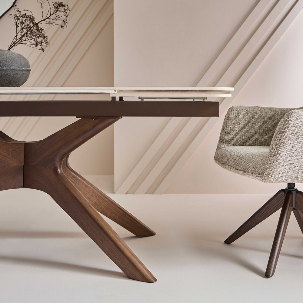 Dining Tables - TIVOLI DINING ROOM TABLE - SIGNATURE MOBILIER ET DÉCORATION