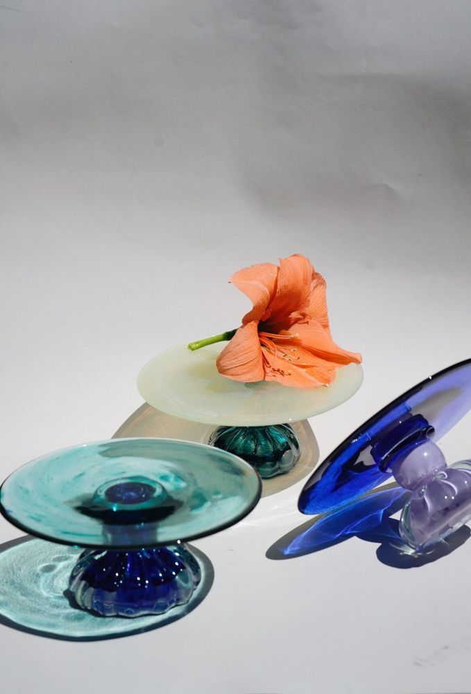 Verres - Lumière - Présentoir à gâteaux - JANE AND MERY