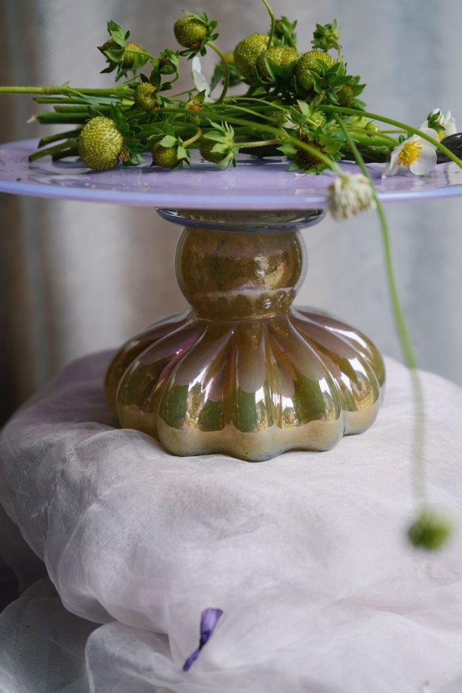 Verres - Lumière - Présentoir à gâteaux - JANE AND MERY
