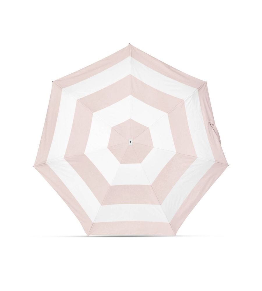 Apparel - UV protection compact umbrella - Powder Pink Stripes – Polaris - ANATOLE
