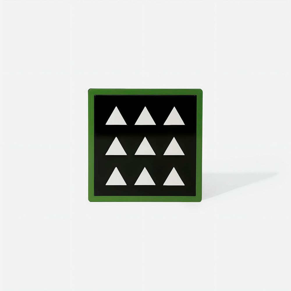 Tea and coffee accessories - Geometric Coaster – Circle, Square & Triangle Series - ISUWA