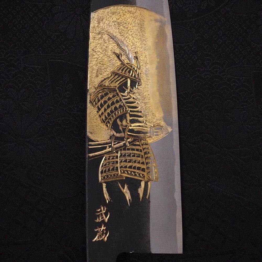 Knives - Chōkin Knife: A Blade Forged with Gold - MUSASHI JAPAN