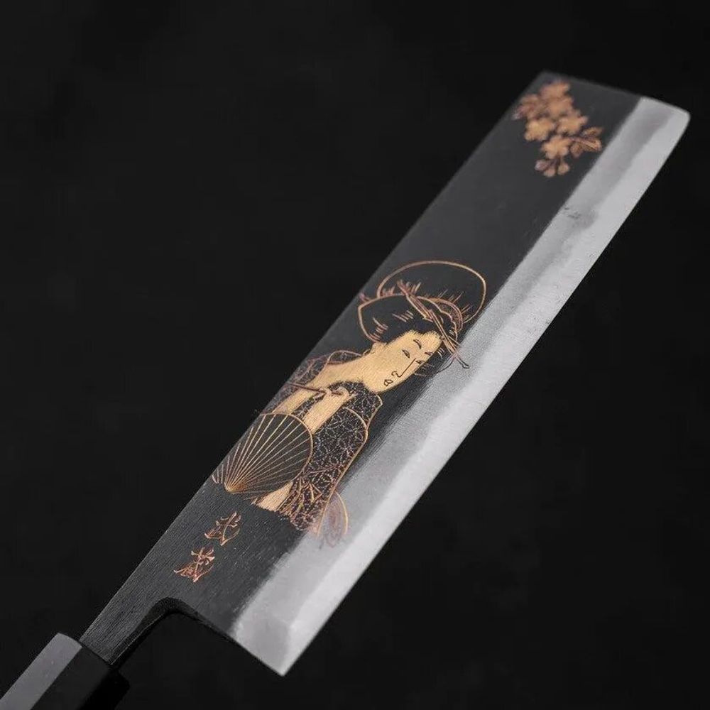 Knives - Chōkin Knife: A Blade Forged with Gold - MUSASHI JAPAN