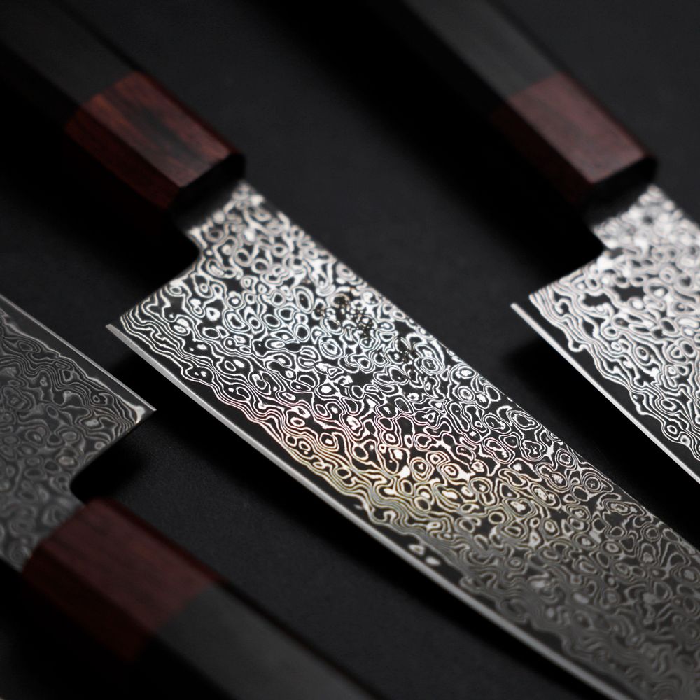 Knives - Damascus Knives: Perfected in Japan - MUSASHI JAPAN