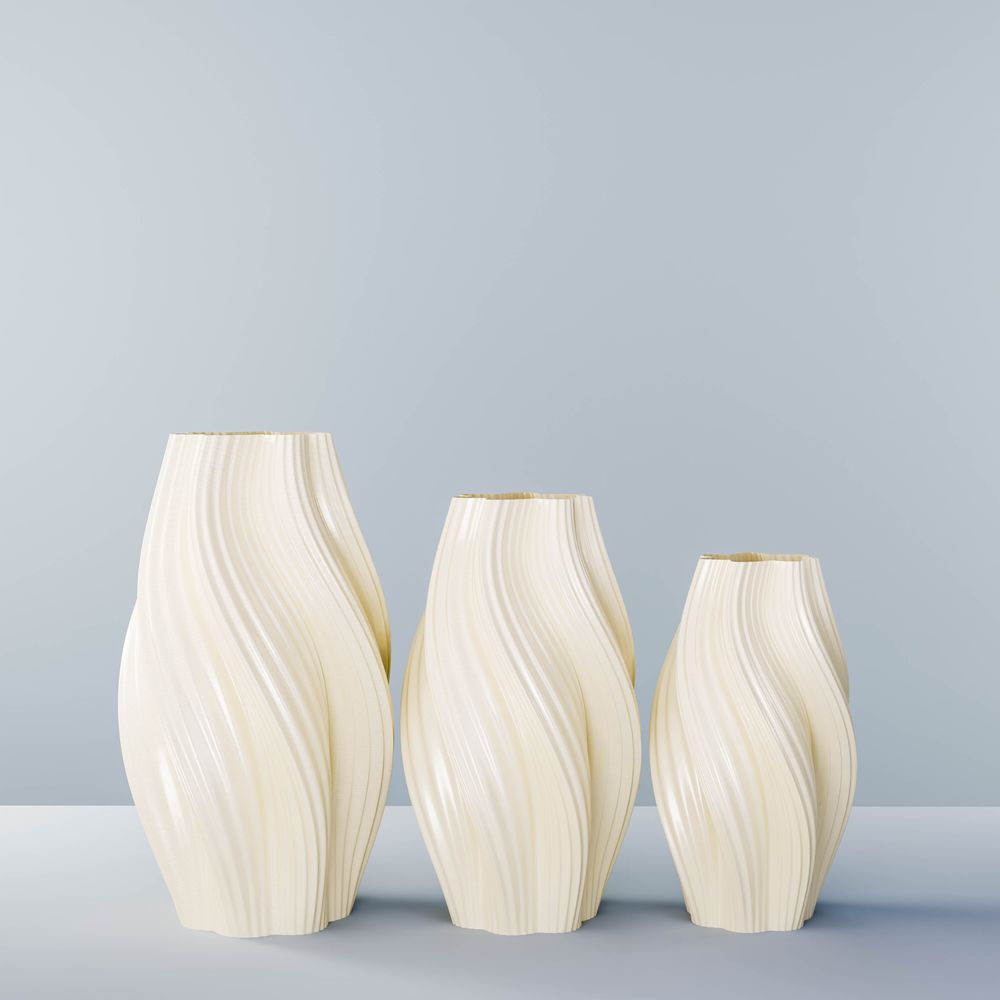 Office design and planning - Vase set "Hot Ice Cream" / save 20% - AUURA